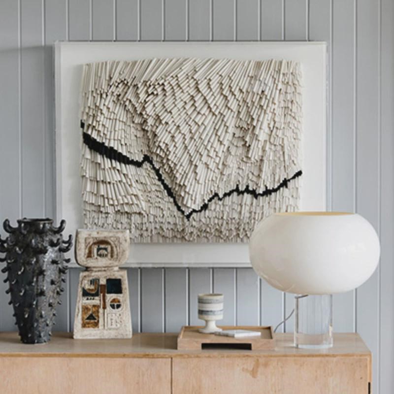 售楼部样板间个性立体实物画个性创意装置画客厅餐厅背景墙装饰