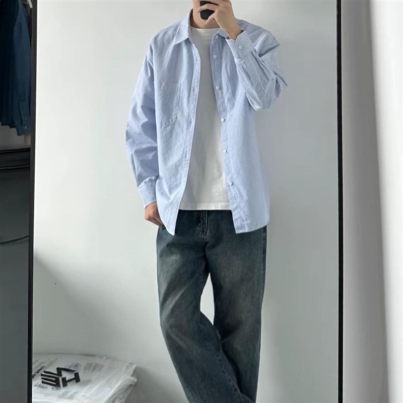 一整套男生春季套装2025新款高级夹克外套男装休闲裤子潮牌工装裤