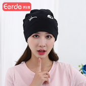 坐月子帽子d产后春秋纯棉产妇帽夏天孕妇头巾女春夏R季 七7月 薄款