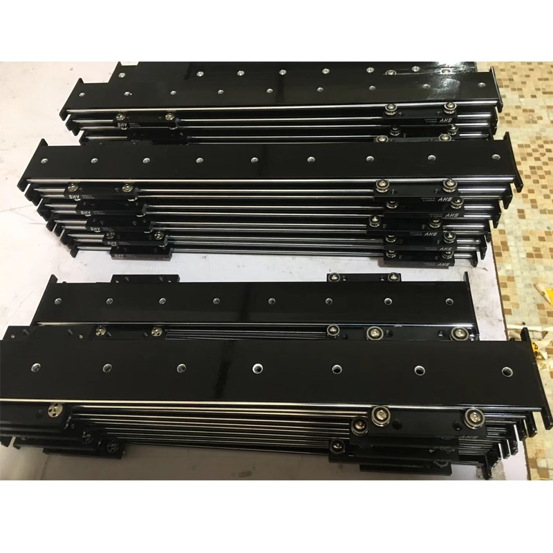 SHY深华亚家具OSGB10-4路轨滑块50MM宽展示柜抽屉外滑滚轮轨道