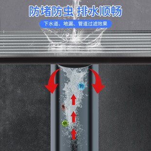 地漏渠口隔头发过滤网卫生间厕所排水口防蚊虫下水口防堵塞隔毛发
