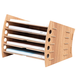 办公文件架多层文件架子置物架A4文件分层架办公用品置物架资料架