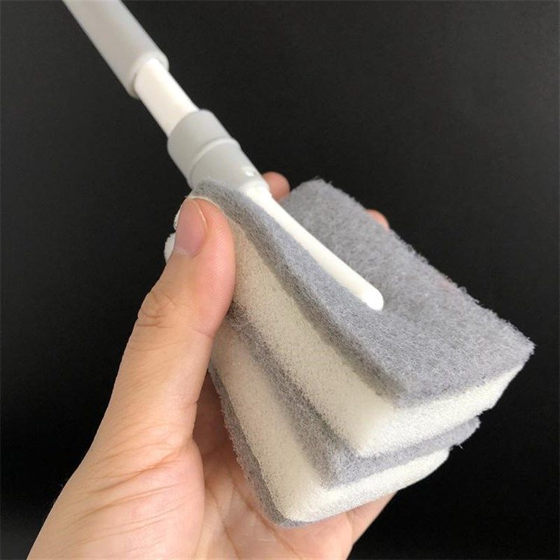 包邮 伸缩杯刷长柄水壶刷加长保温杯奶瓶海绵刷水杯水瓶清洗刷子