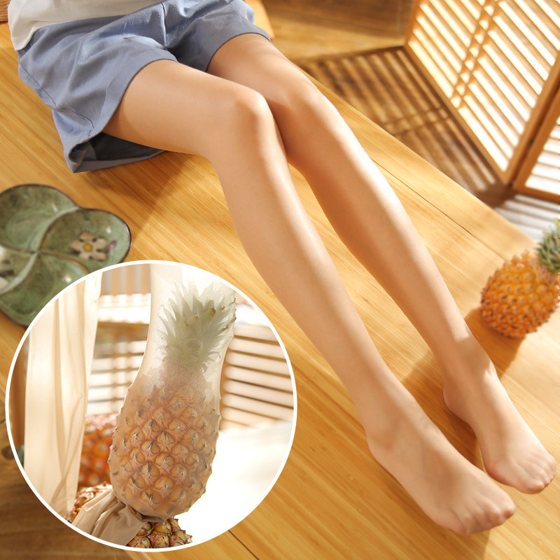 2双 丝袜女薄款夏网红菠萝袜任意剪光腿肉色神器防勾丝长筒连裤袜,女士内衣/男士内衣/家居服,连裤袜/打底袜,淘宝优惠券,粉丝福利购,淘宝优惠卷