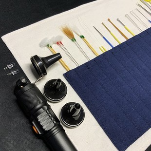 专业高级采耳工具套装含收纳袋技师掏耳朵耳勺手握灯镊子采耳箱子