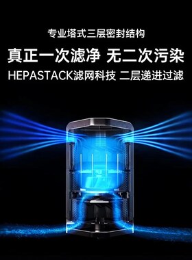 ioe艾泊斯I空气净化器家用吸猫毛浮毛宠物异味粉尘除敏