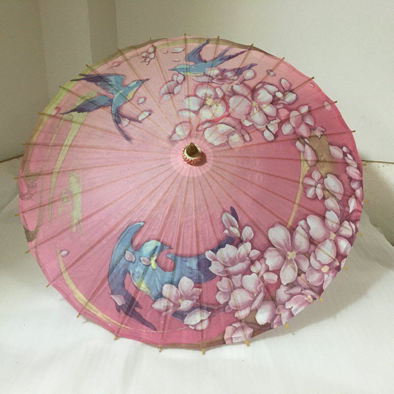 泸州芳香型手动油纸伞舞台o道具装饰吊顶七秀晴雨两用 汉服