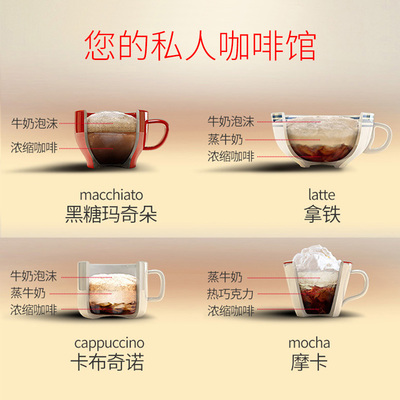 柏翠 意式咖啡机家用小型迷你商用煮咖啡壶全半自动蒸汽式