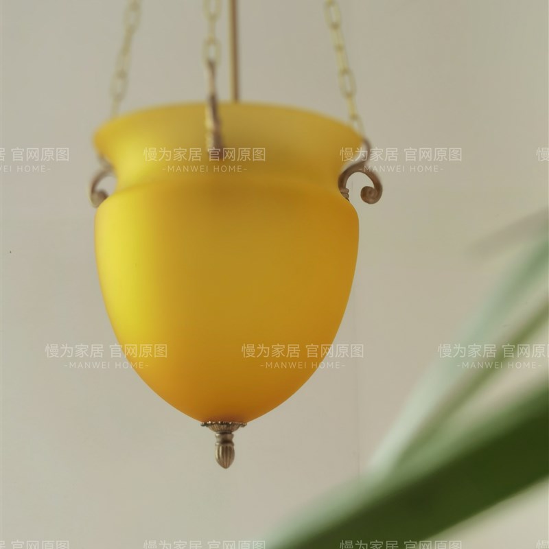 巴黎高级法式全黄铜吊灯苞客厅卧室中岛台过道玄关中古吊灯