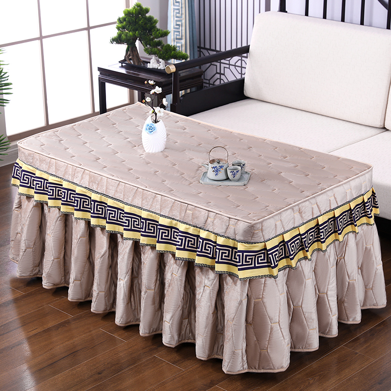 电炉罩烤火罩烤火桌子罩套桌罩套火炉罩长方形茶几取暖家用烤火被