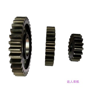 艾禾旋耕机传动箱齿轮25齿35齿18齿过渡轴x2x3x5耕田机原厂配套