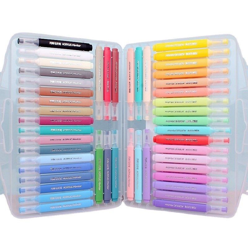优艺多儿童丙烯马克笔12色24色36色学生用美术diy防水彩色绘画笔,文具电教/文化用品/商务用品,马克笔,淘宝优惠券,粉丝福利购,淘宝优惠卷