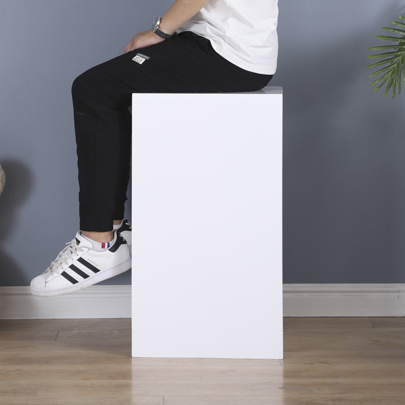 定制哑光长方形展会展示台摆件地台服装店橱窗工艺礼品摆饰陈列模