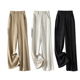 宽松百搭休闲裤 垂感长裤 女春季 2022年新款 高腰显瘦直筒西装 子 裤