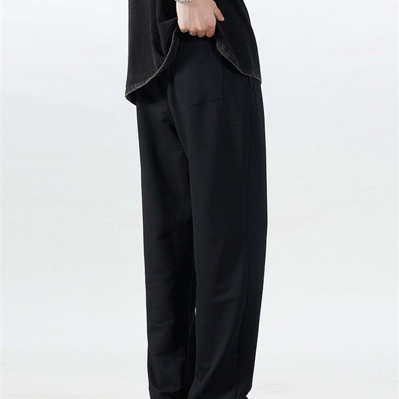 加长版裤子男瘦高个子190男生潮款夏季百搭超薄直筒休闲长裤120cm