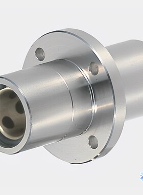 无油衬套MFCMW8/10/12/16/20/25/30/40中间法兰铜合金衬套固定座