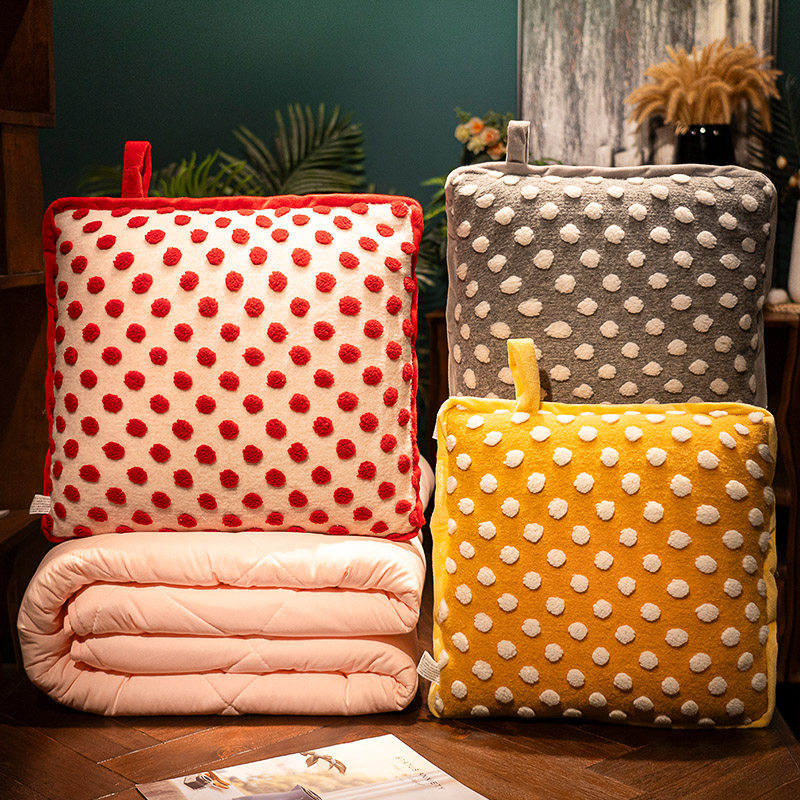 抱枕被子两用加厚加绒办公室午睡枕头毯子二合一车载午休折叠靠枕,居家布艺,抱枕被,淘宝优惠券,粉丝福利购,淘宝优惠卷