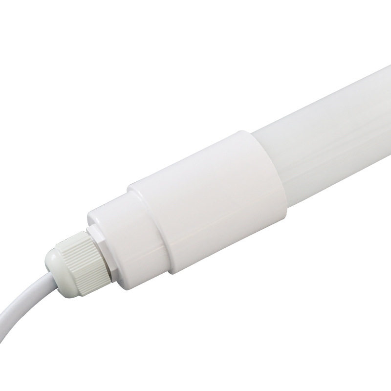 T8led防水灯管 鱼缸冷柜 户外广告灯箱一体化防爆灯塑料日光灯管