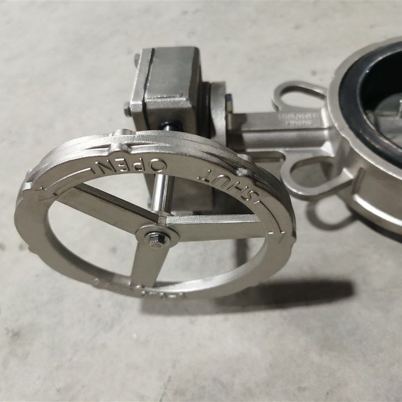 全304不锈钢涡轮对夹蝶阀 D371X-16P 涡轮手动蝶阀DN80 100 150,五金/工具,蝶阀,淘宝优惠券,粉丝福利购,淘宝优惠卷