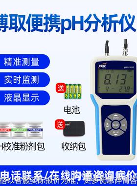 厂家供应便携PHORP计水质分析仪含电极探头污水检测