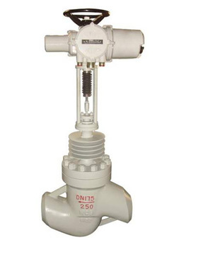 T968Y-250C高温高压对焊式电动调节阀2寸DN50电动蒸汽调节阀DN100