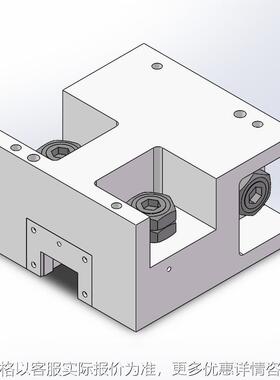 导轨 F62型滚轮支座 滚轮箱 矩形导轨 KGA62 KGF304010