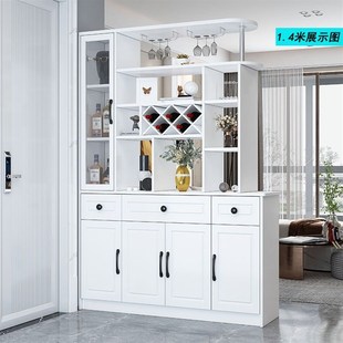 饰柜 柜一体双面酒柜进门间厅柜门厅装 新款 客厅玄关隔断柜屏风柜鞋