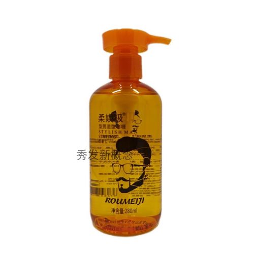 柔媄极型男造型啫喱膏造型留香保湿定型弹力素发胶清香男士啫喱水