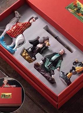 西游记师徒四人唐僧孙悟空猪八戒沙僧人物摆件全套手办雕塑黑神话