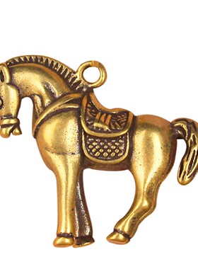 纯铜十二生肖钥匙扣 吊坠鼠 牛虎兔龙蛇马羊猴鸡狗猪挂饰创意礼物