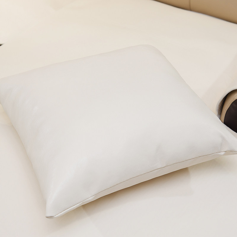 欧式防水皮靠枕套沙发抱枕套靠垫办公室床头定做靠枕头免洗隔尿,居家布艺,靠垫/抱枕,淘宝优惠券,粉丝福利购,淘宝优惠卷