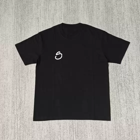 S Line Logo Print Short Sleeve