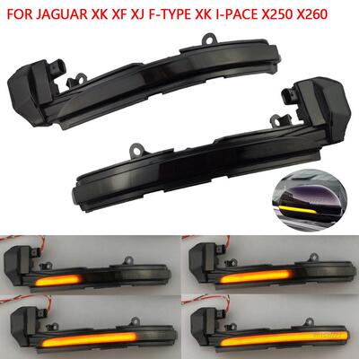 适用于捷豹X760X250X260 XJ X351 I-pace SUVf型X152后视镜转向灯