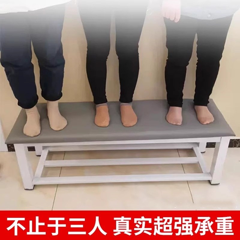 长凳子长条凳软包换鞋凳家用门口健身房篮球场休息区沙发凳浴室凳