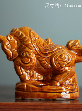 陶瓷十二生肖摆件鼠牛虎兔龙蛇马羊猴鸡狗猪生肖装饰艺术品收藏品