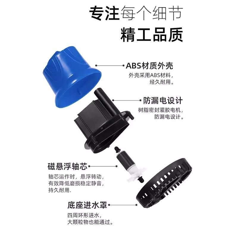 鱼缸底吸泵静音家用抽水泵吸鱼便乌龟缸低水位换水泵底吸污潜水泵,宠物/宠物食品及用品,潜水泵,淘宝优惠券,粉丝福利购,淘宝优惠卷