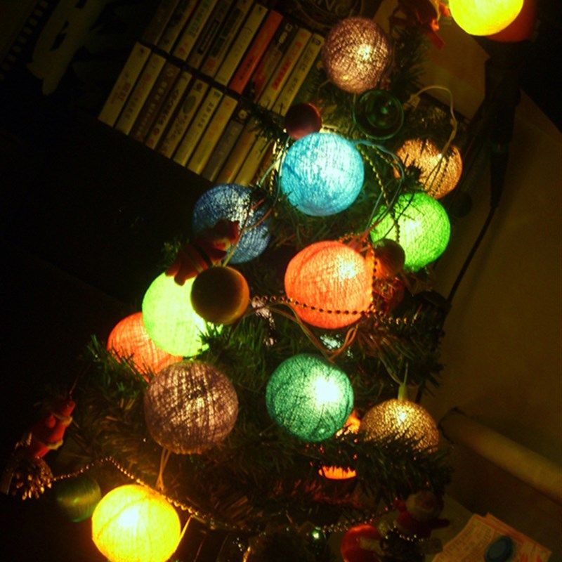 新年串灯装饰泰国线球小彩灯七彩浪漫线球装饰灯闪灯电池LED灯USB,节庆用品/礼品,装饰灯,淘宝优惠券,粉丝福利购,淘宝优惠卷