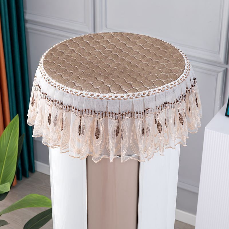 空调防尘罩圆形柜机圆柱形立式开机不取四季通用盖布套子2024新款,居家布艺,空调罩,淘宝优惠券,粉丝福利购,淘宝优惠卷