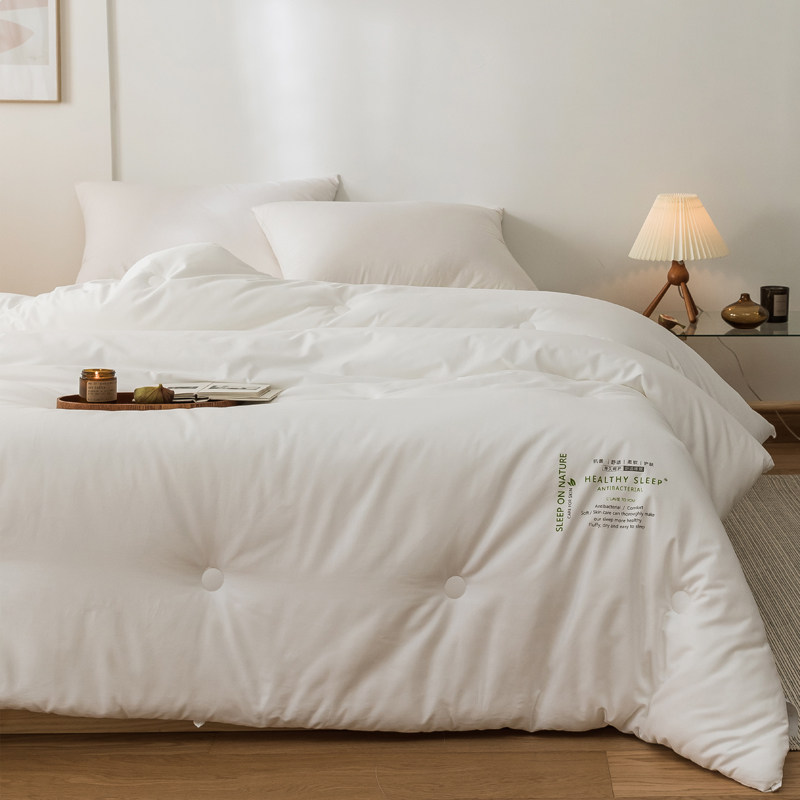 冬天全棉加厚保暖冬被 超柔软被芯双人1.8床纯棉被子150x200cm,床上用品,化纤被,淘宝优惠券,粉丝福利购,淘宝优惠卷