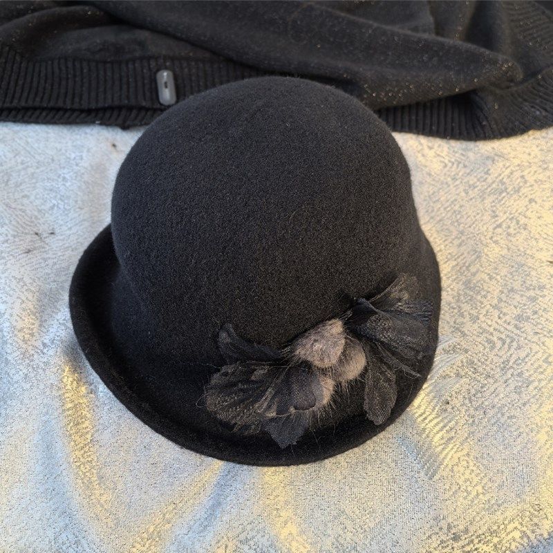 假发一体毛呢礼帽女秋冬时尚高贵遮白发逼真假发帽子中年妈妈礼帽,美发护发/假发,日常整顶假发,淘宝优惠券,粉丝福利购,淘宝优惠卷