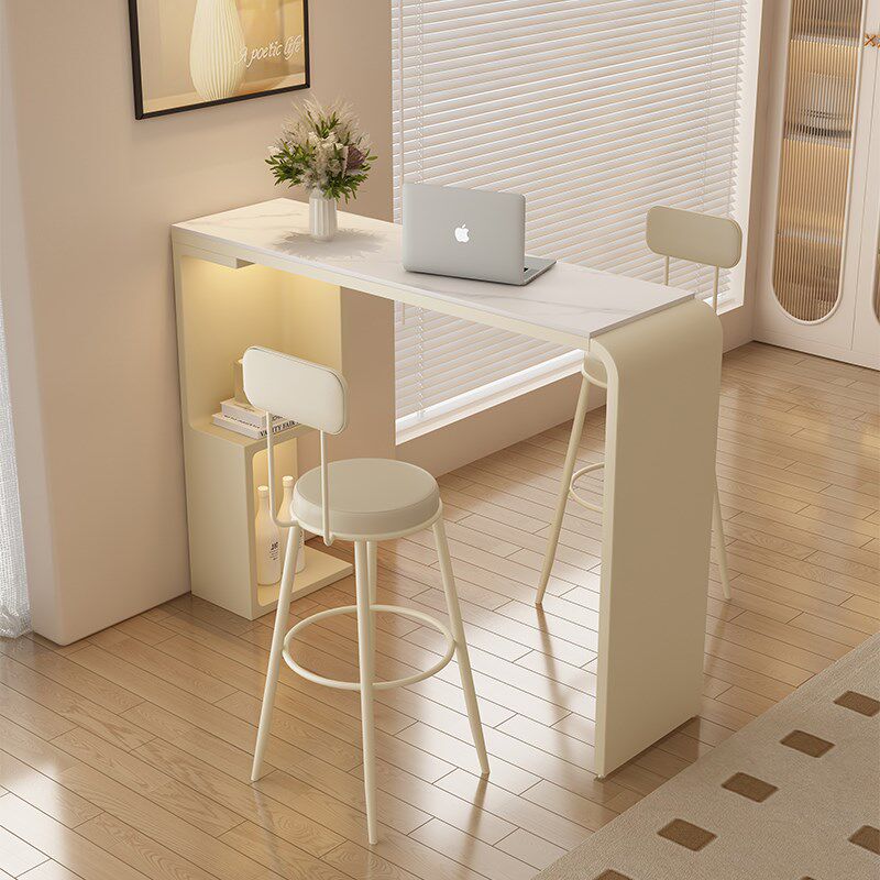 吧台桌家用简约岩板高脚桌长条桌客厅沙发阳台隔断迷你休闲小吧台,住宅家具,岩板餐桌,淘宝优惠券,粉丝福利购,淘宝优惠卷