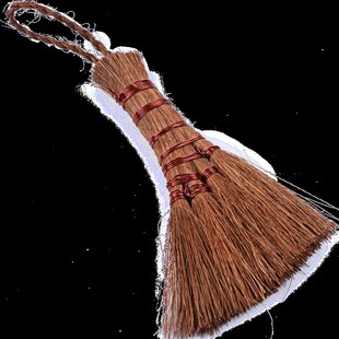 棕榈小扫把棕扫把木地板扫把迷你小扫把棕毛笤帚挂墙装饰汽车清洁