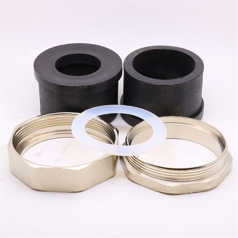 pe铜活接双头热熔铜活接20 25 32 40 50 63 双头活接加厚水管配件