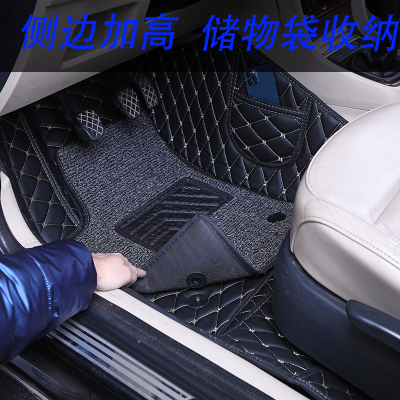 大众宝来朗逸plus速腾迈腾CC主驾驶位汽车脚垫单片个途观L全包围