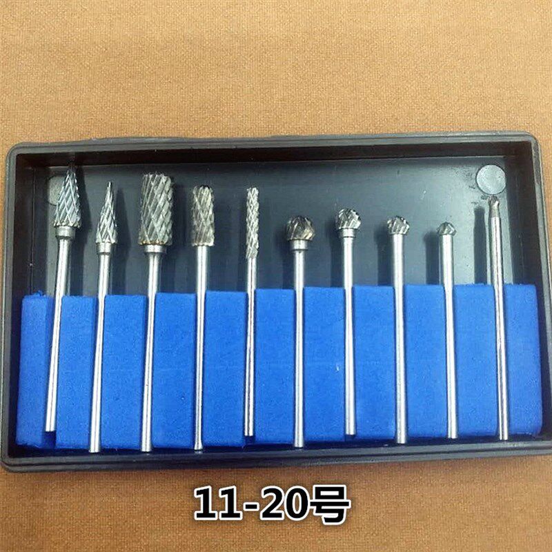 玉石打磨抛光磨头砂石磨头橡胶磨头金刚砂钨钢磨头低速2.35柄通用