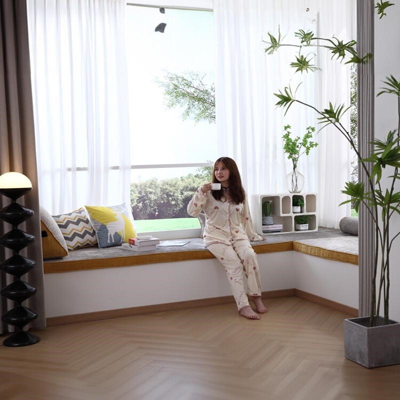 飘窗垫阳台垫定做2024新款高端窗台垫椰棕四季通用乳胶榻榻米定制