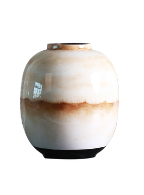 新中式陶瓷渐变花瓶软装家居设计样板房间别墅客厅书房玄关摆件