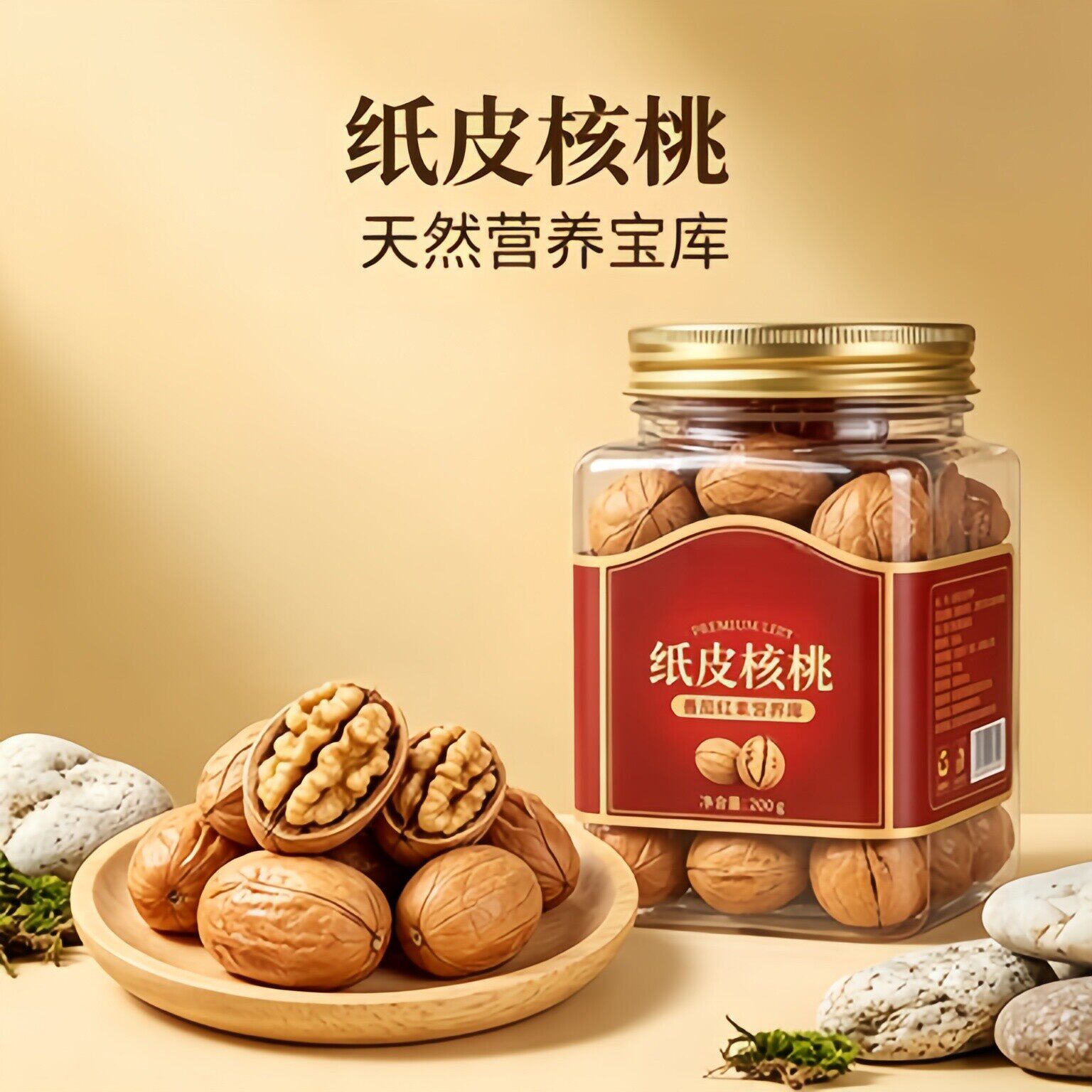 纸皮核桃官方旗舰店2026新货新疆正宗阿克苏薄皮孕妇专用生熟原味