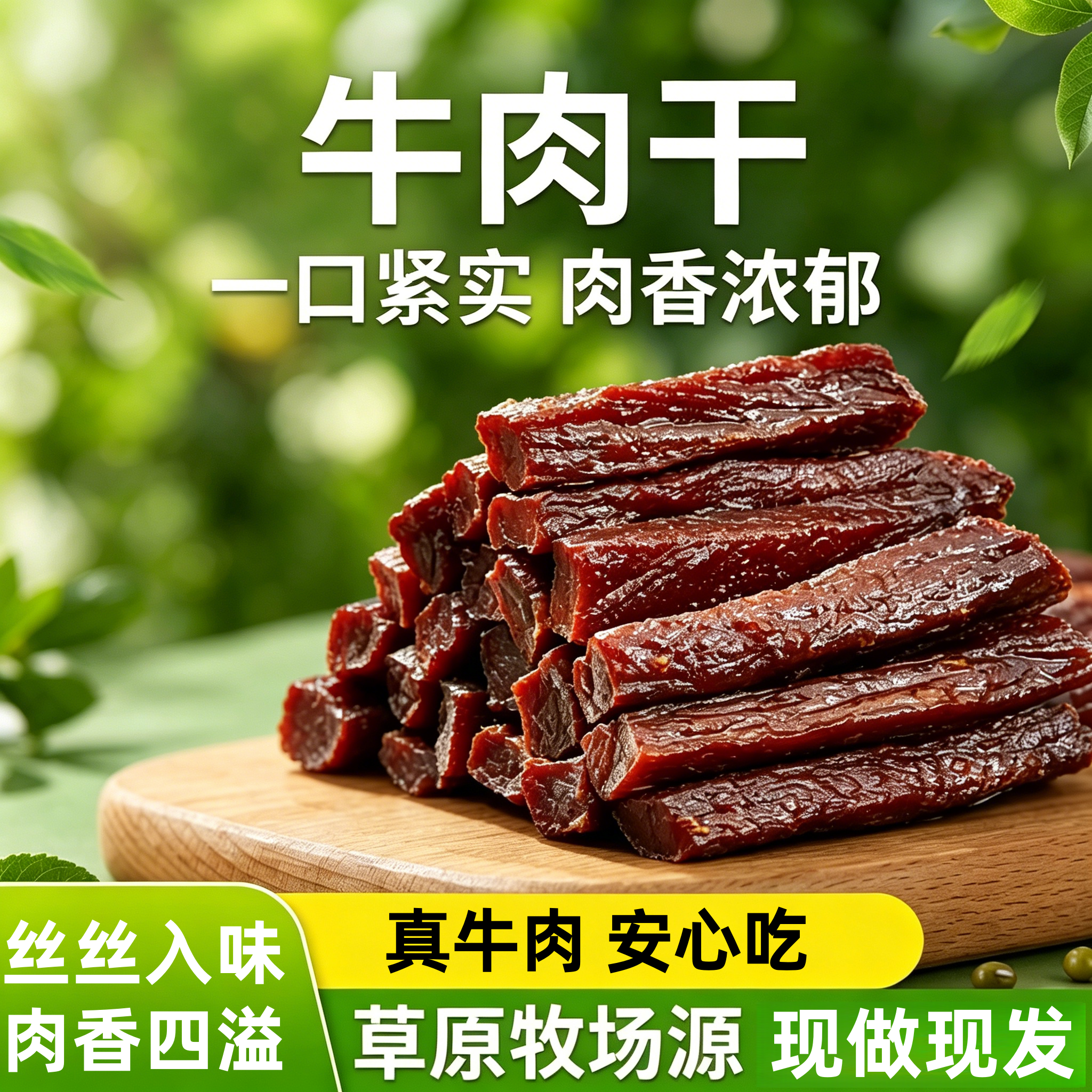 央妈推荐牛肉干无添加孕妇内蒙古风干官方旗舰店手撕风干牛肉零食