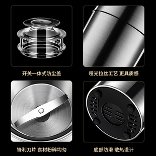 110V五谷杂粮磨粉机家用打粉机超细咖啡研磨器电动药材粉碎机